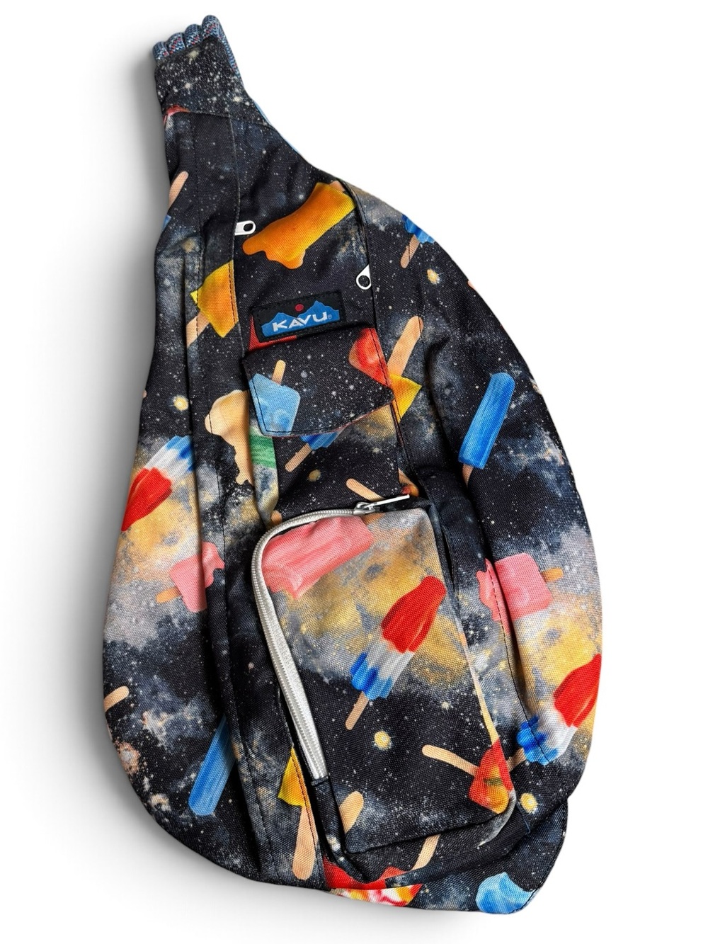 KAVU Paxton Pack Rope Sling Bag - Retired “Space Pop” Print